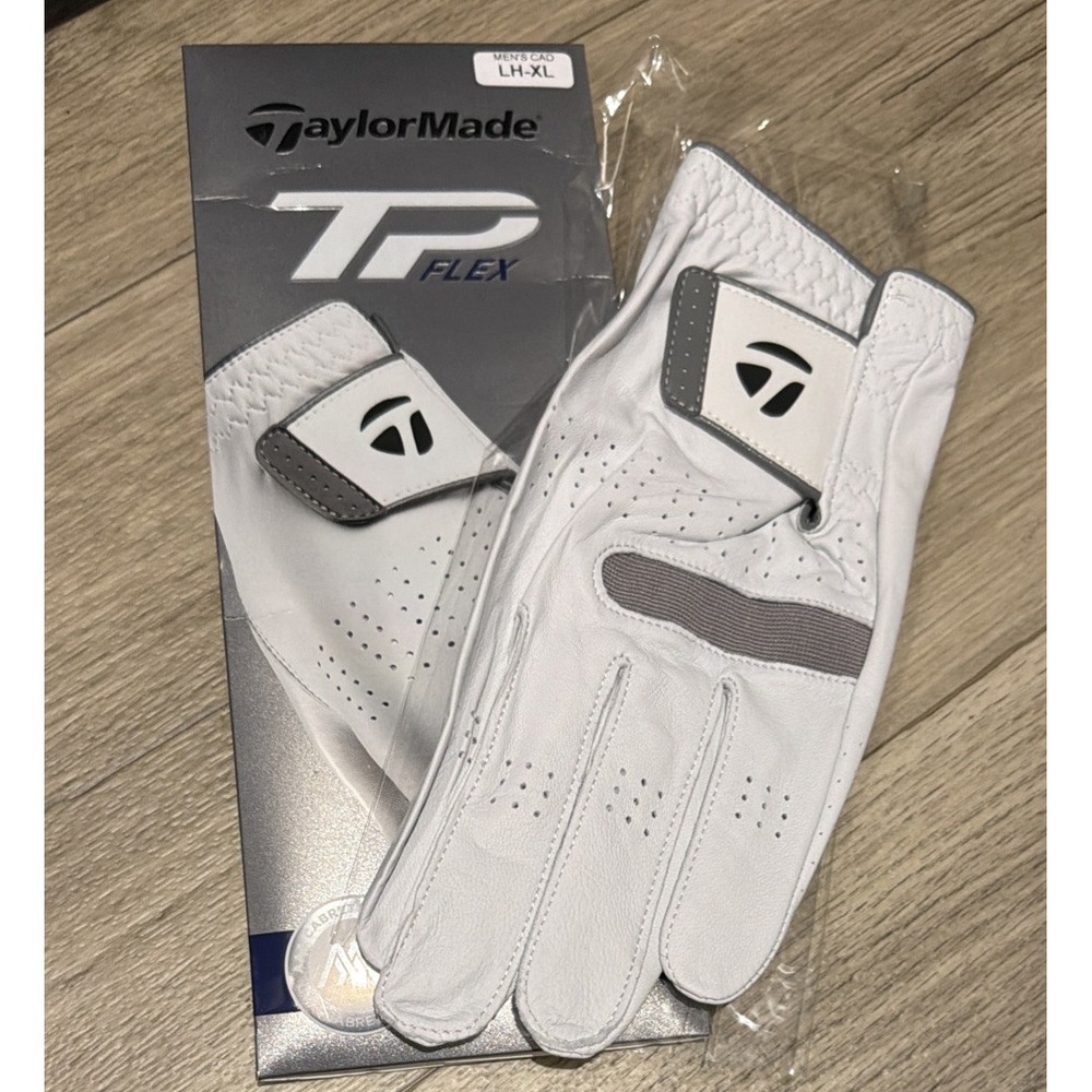 TaylorMade TP Flex Golf Glove Men's Cadet XL Left Hand Cabretta Leather New